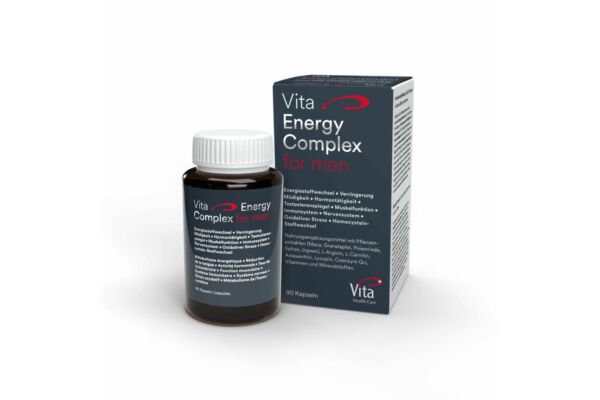 Vita energy Complex for men caps verre 90 pce