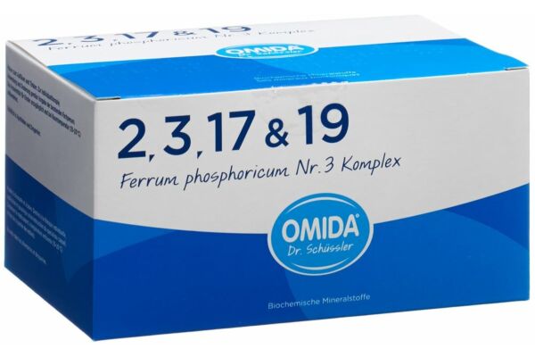 Omida Schüssler Nr3 Ferrum phosphoricum Komplex Plv Btl 30 Stk