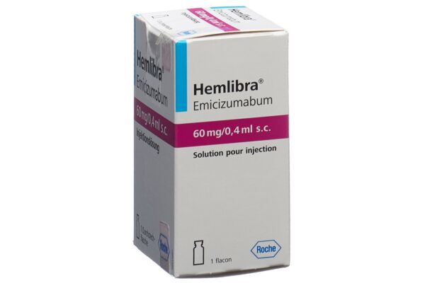 Hemlibra Inj Lös 60 mg/0.4ml s.c. Durchstf