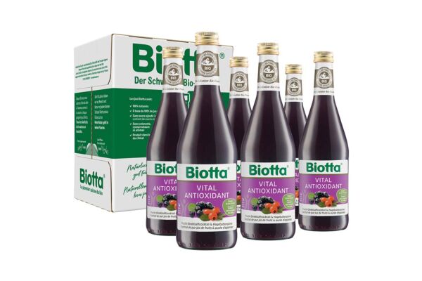 Biotta Vital Antioxidant 6 Fl 5 dl
