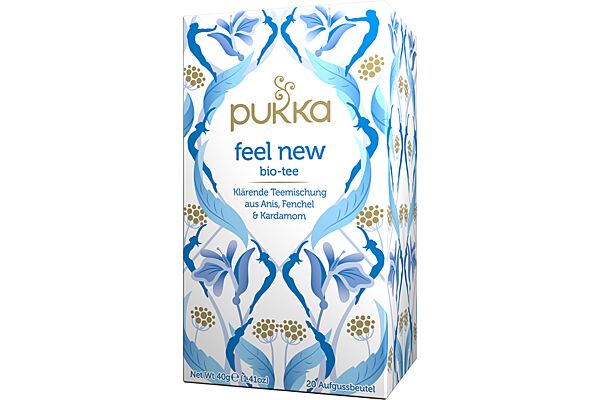 Pukka Feel New Tee Bio deutsch Btl 20 Stk