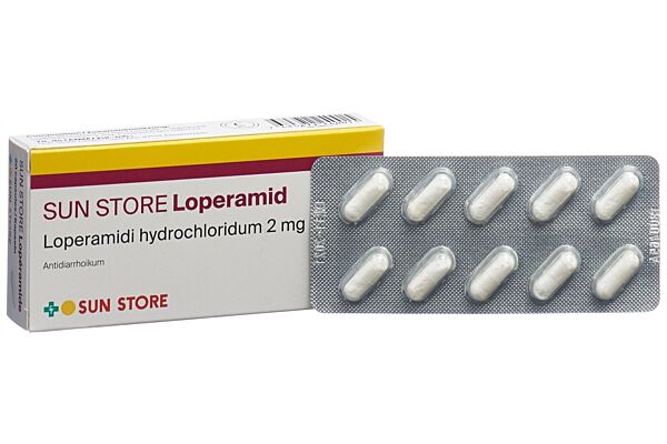 SUN STORE Lopéramide caps 2 mg 20 pce