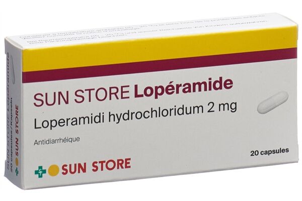 SUN STORE Loperamid Kaps 2 mg 20 Stk