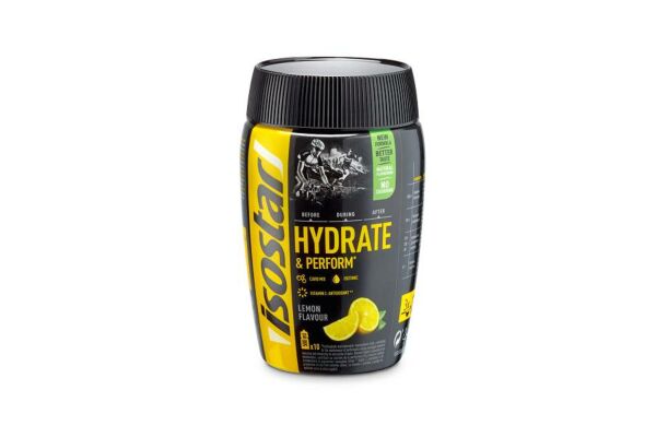 Isostar Hydrate & Perform pdr Lemon bte 400 g