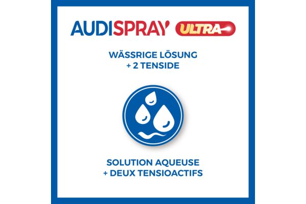 Audispray Ultra Bouchons de cérumen 20 ml à petit prix