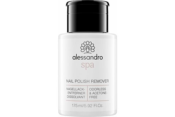 Alessandro International Nail Spa Nail Polish Remover 175 ml