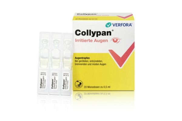 Collypan Irritierte Augen Gtt Opht Monodosen 20 Monodos 0.5 ml