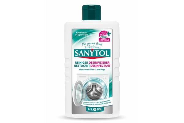 Sanytol nettoyant désinfectant lave-linge fl 250 ml