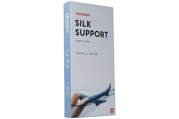 Venosan Silk a-d support socks L jeans 1 paire