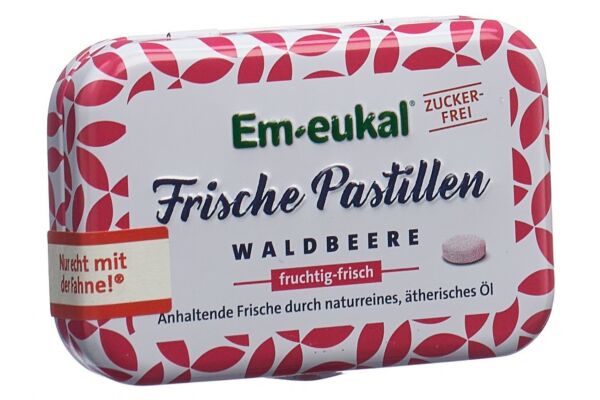Soldan Em-eukal pastilles fraîches baies sauvages sans sucre avec xylitol bte 20 g