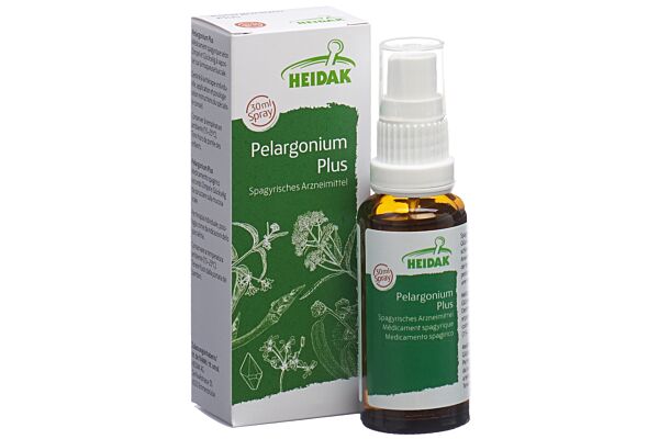 HEIDAK SPAGYRIK Pelargonium plus Spray Fl 30 ml