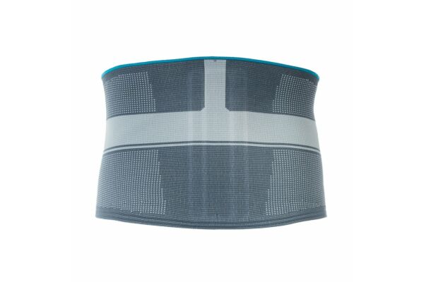 Thuasne Lomba-GO Rückenbandage XS gerade mit Flexpelotte grau