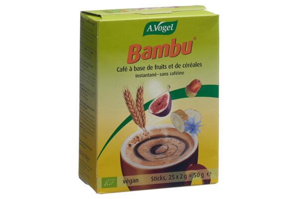 Vogel Bambu café fruits instantané 25 stick 2 g