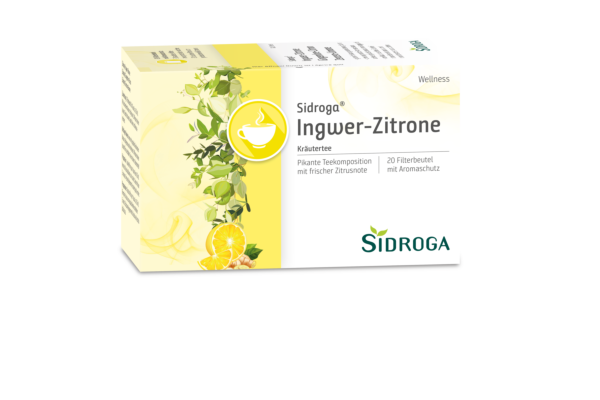 Sidroga Ingwer-Zitrone Btl 20 Stk