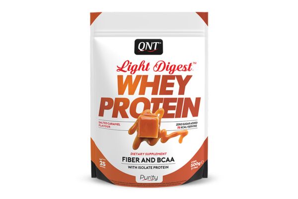 QNT Light Digest Whey Protein Salted Caramel sach 500 g