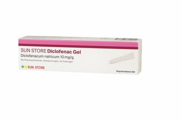 SUN STORE Diclofenac Gel 10 mg/g Tb 50 g