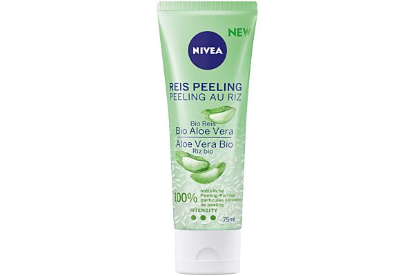 Nivea Reis Peeling Aloe Vera Bio 75 ml