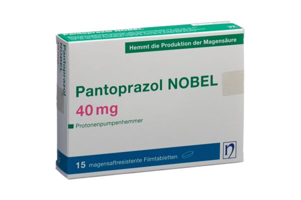 Pantoprazol NOBEL cpr pell 40 mg 15 pce