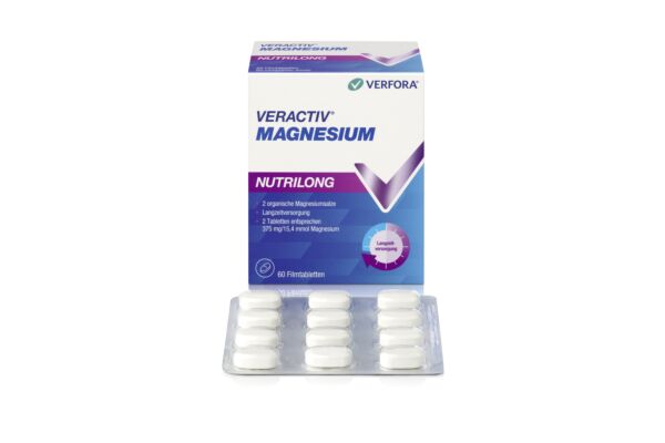 Veractiv Magnesium Nutrilong Tabl 60 Stk