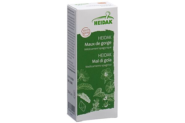 HEIDAK Halsschmerzen Spray Fl 30 ml