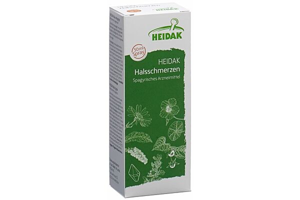 HEIDAK Halsschmerzen Spray Fl 30 ml