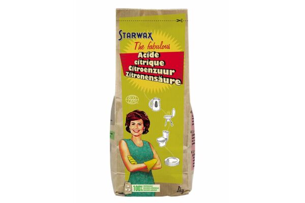 Starwax the fabulous acide citrique sach 1 kg à petit prix