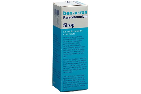 Ben-u-ron Sirup 200 mg/5ml mit Dosierspritze Fl 100 ml