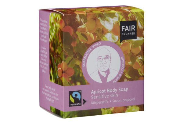 Fair Squared Body Soap Apricot Sensitive Skin 2 x 80 g