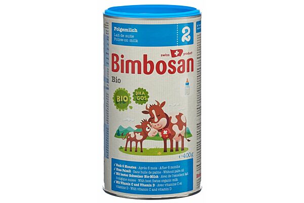 Bimbosan Bio 2 Folgemilch Ds 400 g