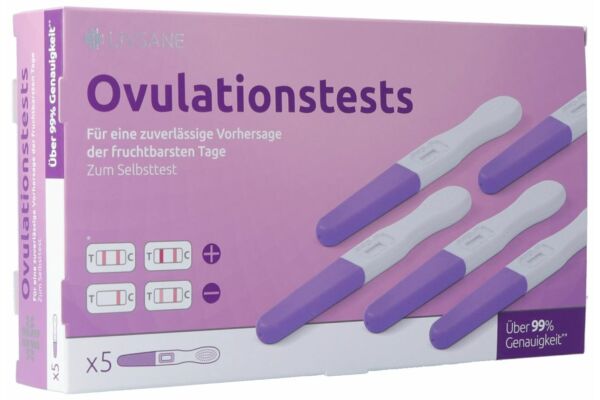 Livsane Ovulationstests 5 Stk