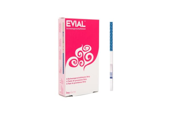 Evial Schwangerschaftstest Strip 6 Stk