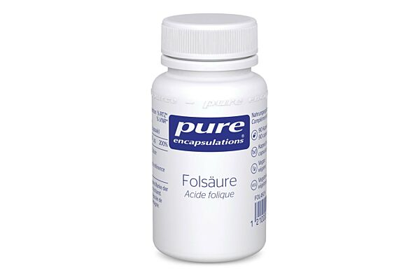 Pure Acide folique caps bte 90 pce