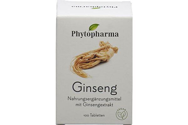 Phytopharma ginseng cpr bte 100 pce