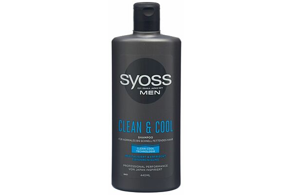 Syoss Shampoo Men Clean&Cool 440 ml
