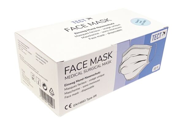 TECT masques médicaux type IIR 50 pce