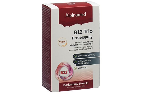 ALPINAMED B12 Trio spray doseur fl 30 ml