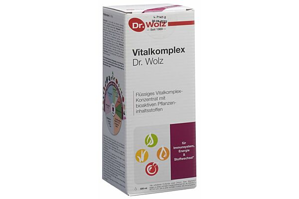 Dr. Wolz Complexe vital fl verre 500 ml
