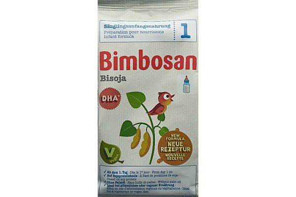 Bimbosan Bisoja 1 alimentation pour nourrissons recharge sach 400 g