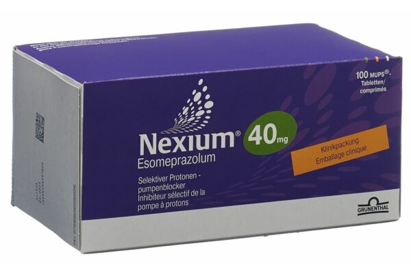 Nexium Mups cpr 40 mg 100 pce