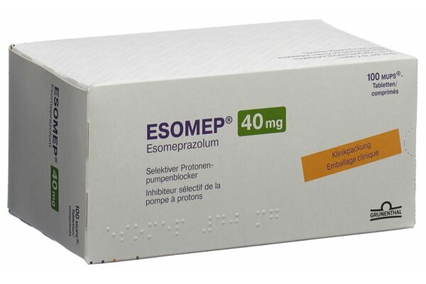 Esomep MUPS Tabl 40 mg 100 Stk