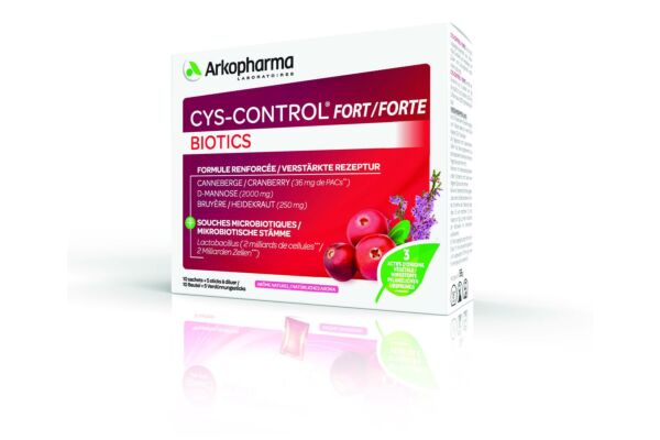 Cys-Control Forte Biotics Btl 15 Stk