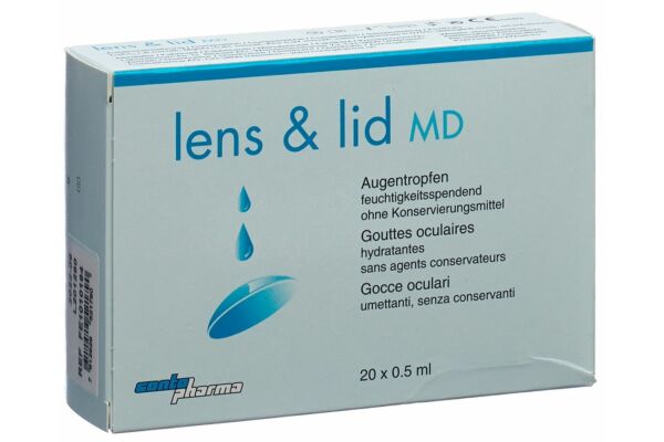 Contopharma lens & lid Comfort Monodosen 20 x 0.5 ml