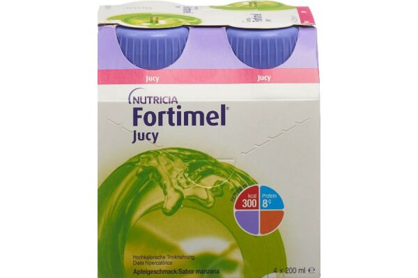 Fortimel Jucy Apfel 4 Fl 200 ml