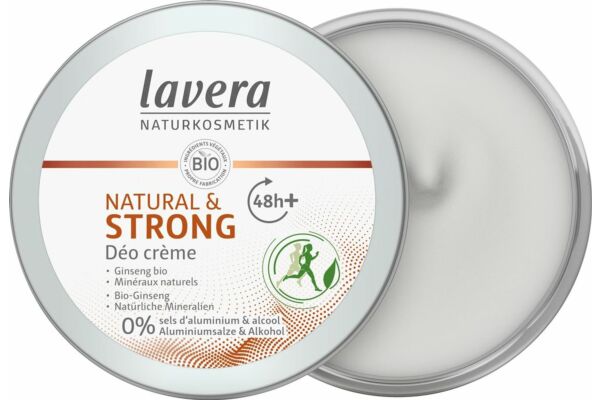 Lavera Déo crème Natural & STRONG bte 50 ml