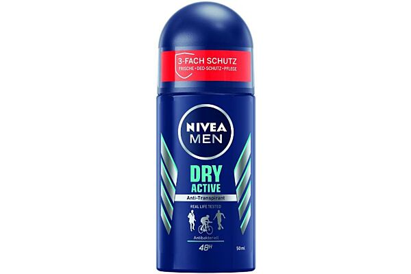 Nivea Male Deo Dry Active Roll-on 50 ml