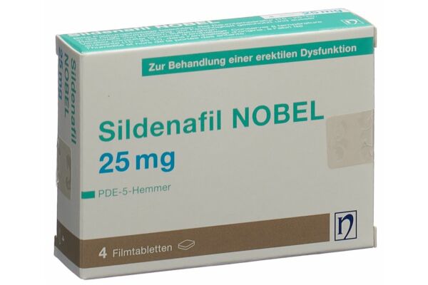 Sildenafil NOBEL cpr pell 25 mg 4 pce