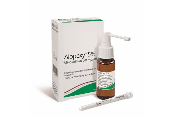 Alopexy Lös 5 % Spr 60 ml