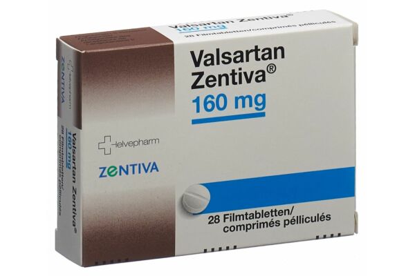 Valsartan Zentiva cpr pell 160 mg 28 pce