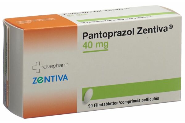 Pantoprazol Zentiva Filmtabl 40 mg 90 Stk