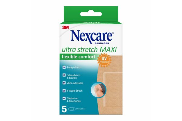 3M Nexcare Ultra Stretch MAXI Flexible Comfort 50x101mm 5 pce